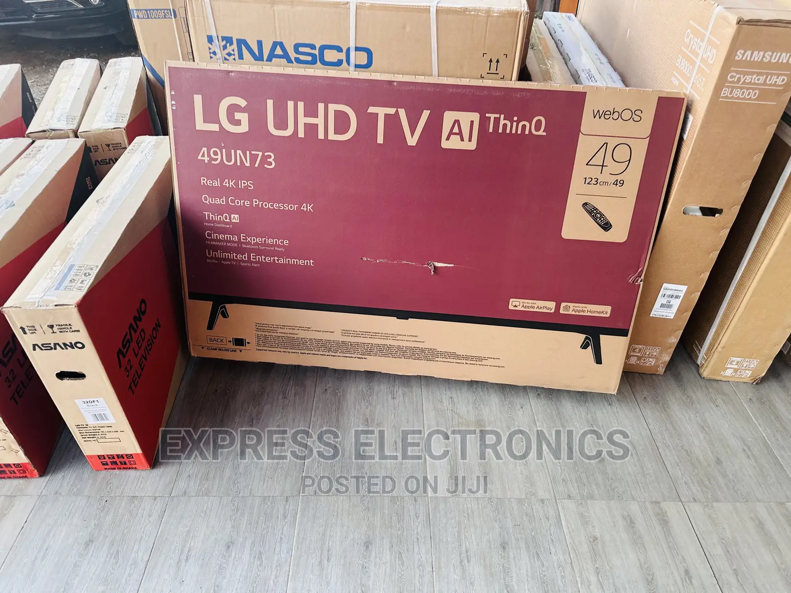 Upgrade Smart UHD Glossy LG 49”Un73 Tv 