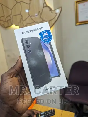 New Samsung Galaxy A54 5G 128 GB Black