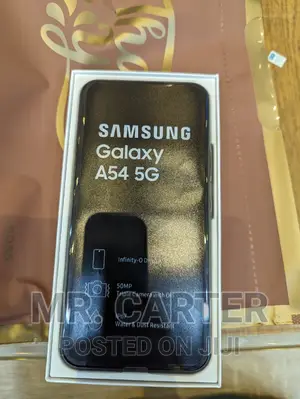 New Samsung Galaxy A54 5G 128 GB Black
