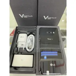 New LG V50 ThinQ 5G 128 GB Black