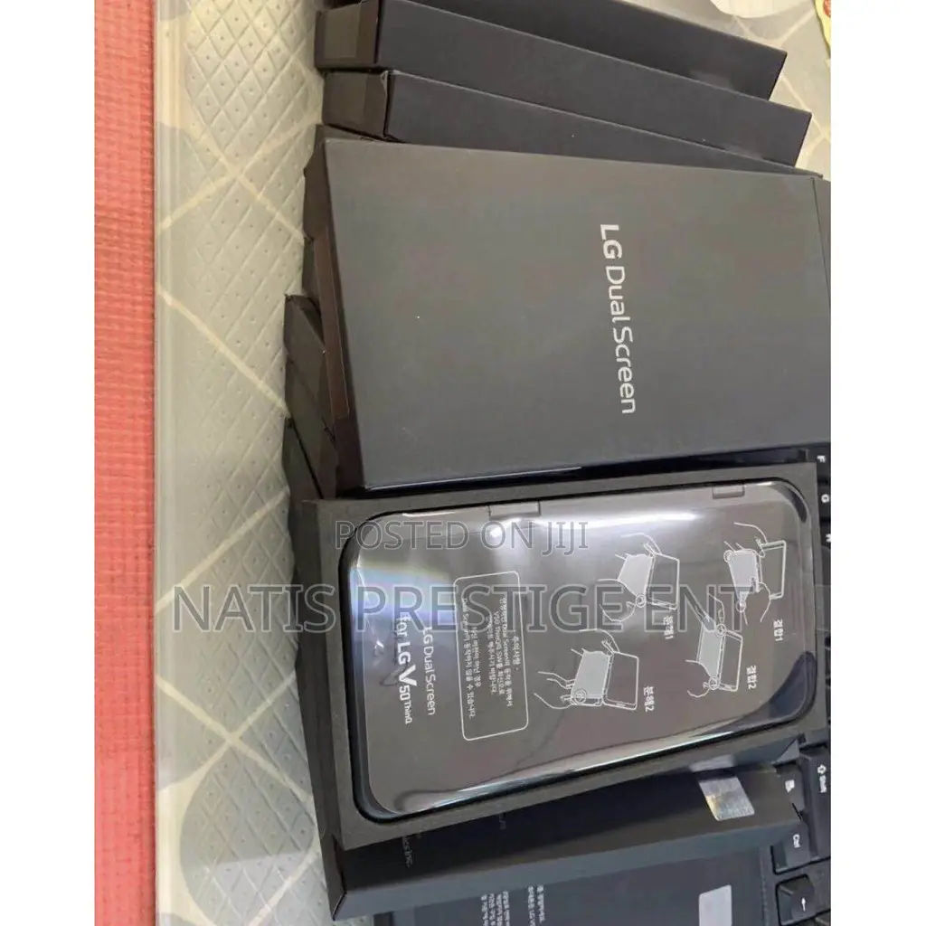 New LG V50 ThinQ 5G 128 GB Black