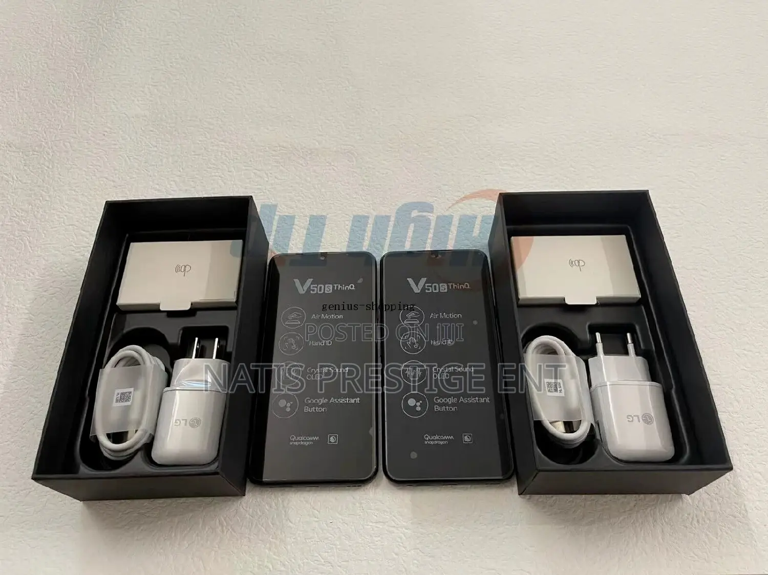 New LG V50S Thinq 256 GB Black