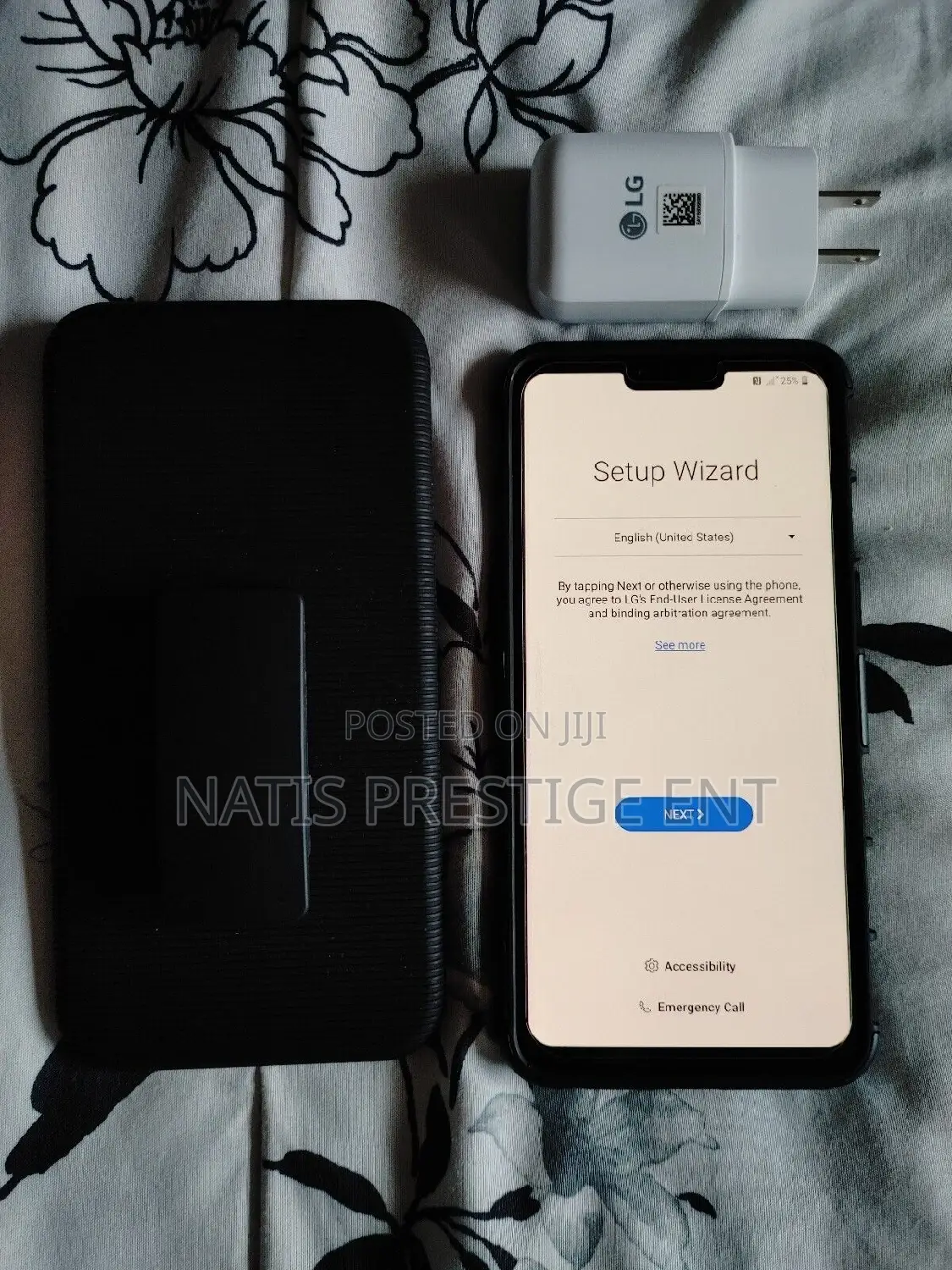 New LG V50S Thinq 256 GB Black