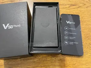 New LG V50S Thinq 256 GB Black