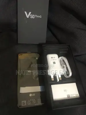 New LG V50 ThinQ 128 GB Black