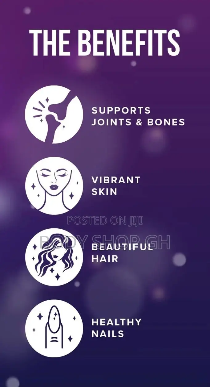 Multi Collagen Capsules for Hair, Skin, Nails (I, II,III, V)