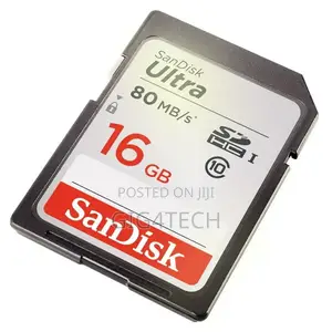 Sandisk Ultra 16GB 80mbps Memory Card