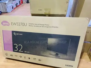 Sealed in Box Benq 32” HDR Freesync VA Monitor(EW3270U).