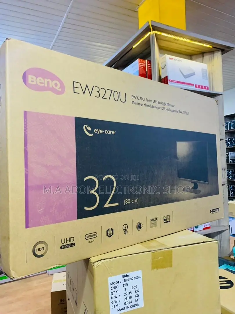 Original Benq EW3270U HDR Freesync VA Monitor.(32 Inch).