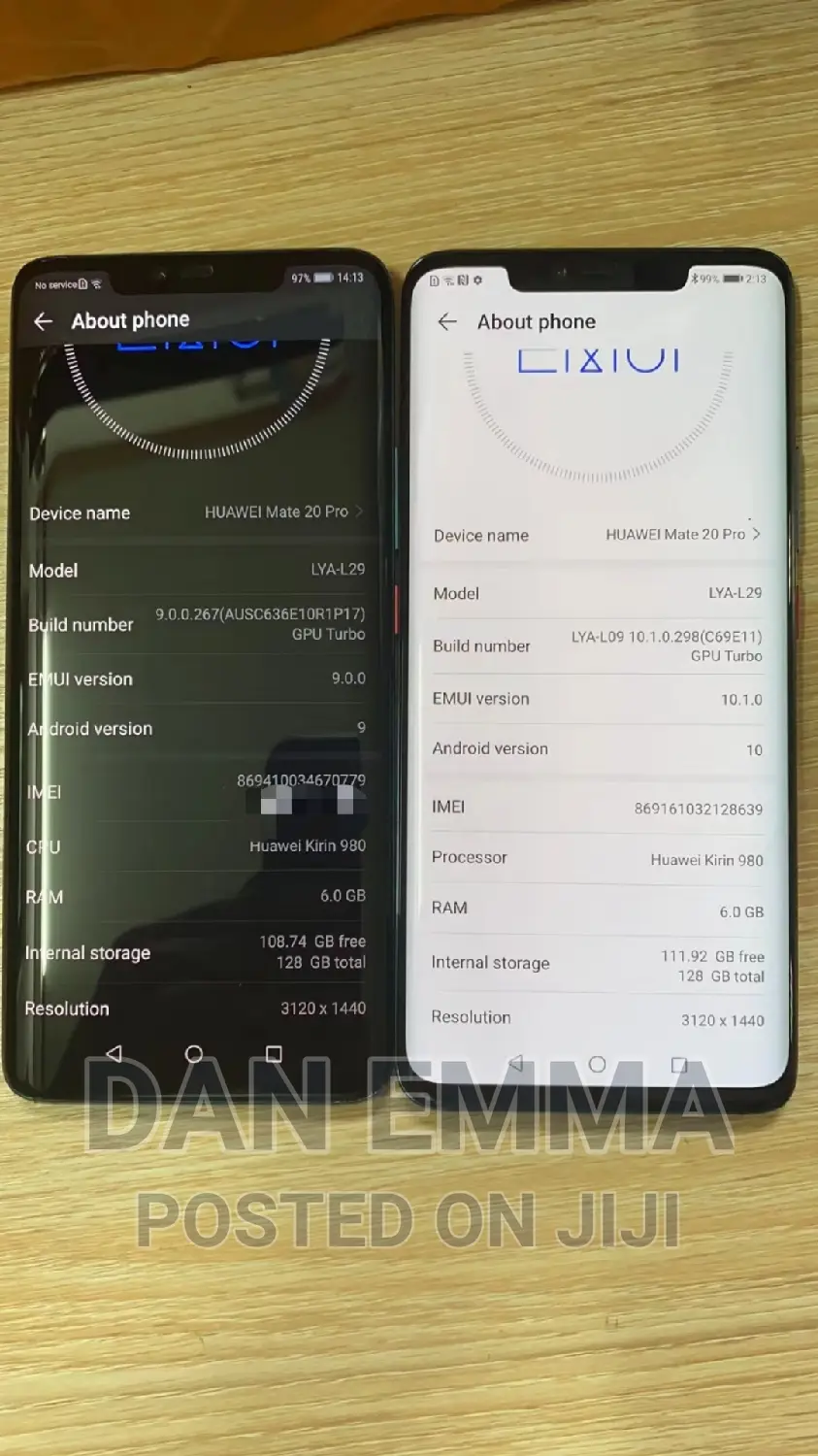 New Huawei Mate 20 Pro 128 GB Blue
