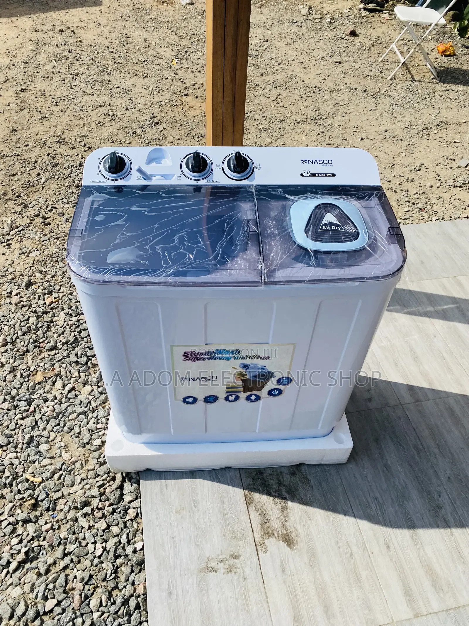 Quality Yet Affordable Nasco Top Load Washing Machine(7kg):