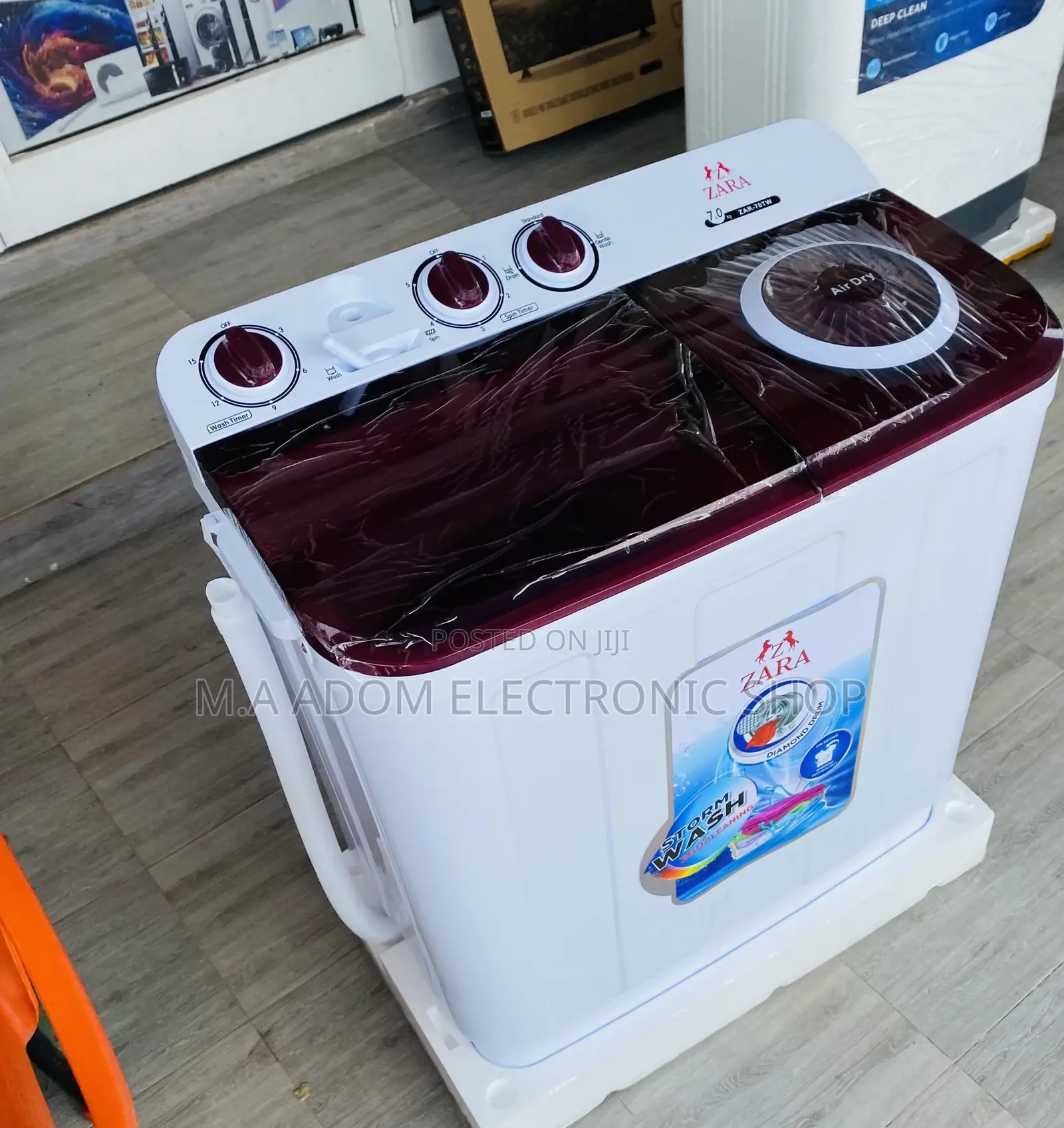 Quality Yet Affordable Zara 12kg Top Load Washing Machine 