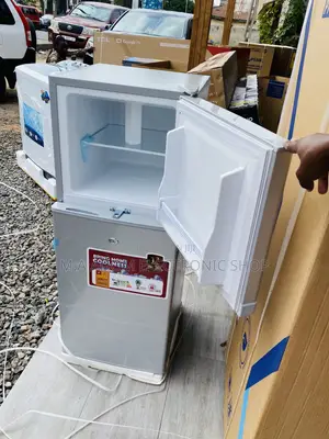 Affordable and Durable Zara-14tm Double Door Fridge(Silver).