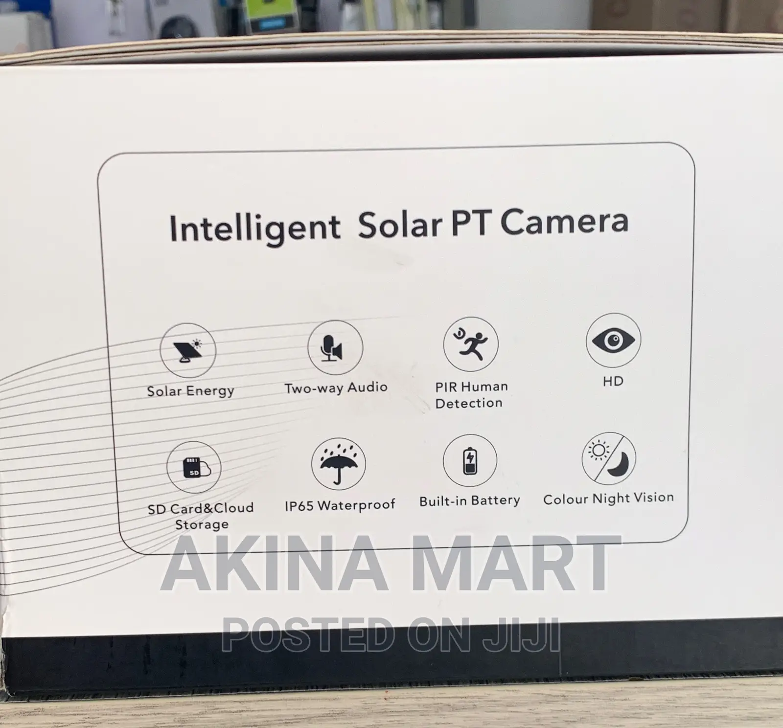 Intelligent Solar PTZ Camera Sim Card Solar Camera
