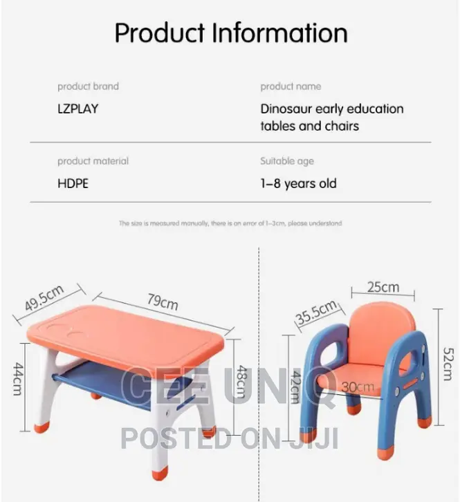 Kids Table and Chair