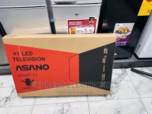 Upgrade Your Entertainment With 43”Smart Android Asano Tv 