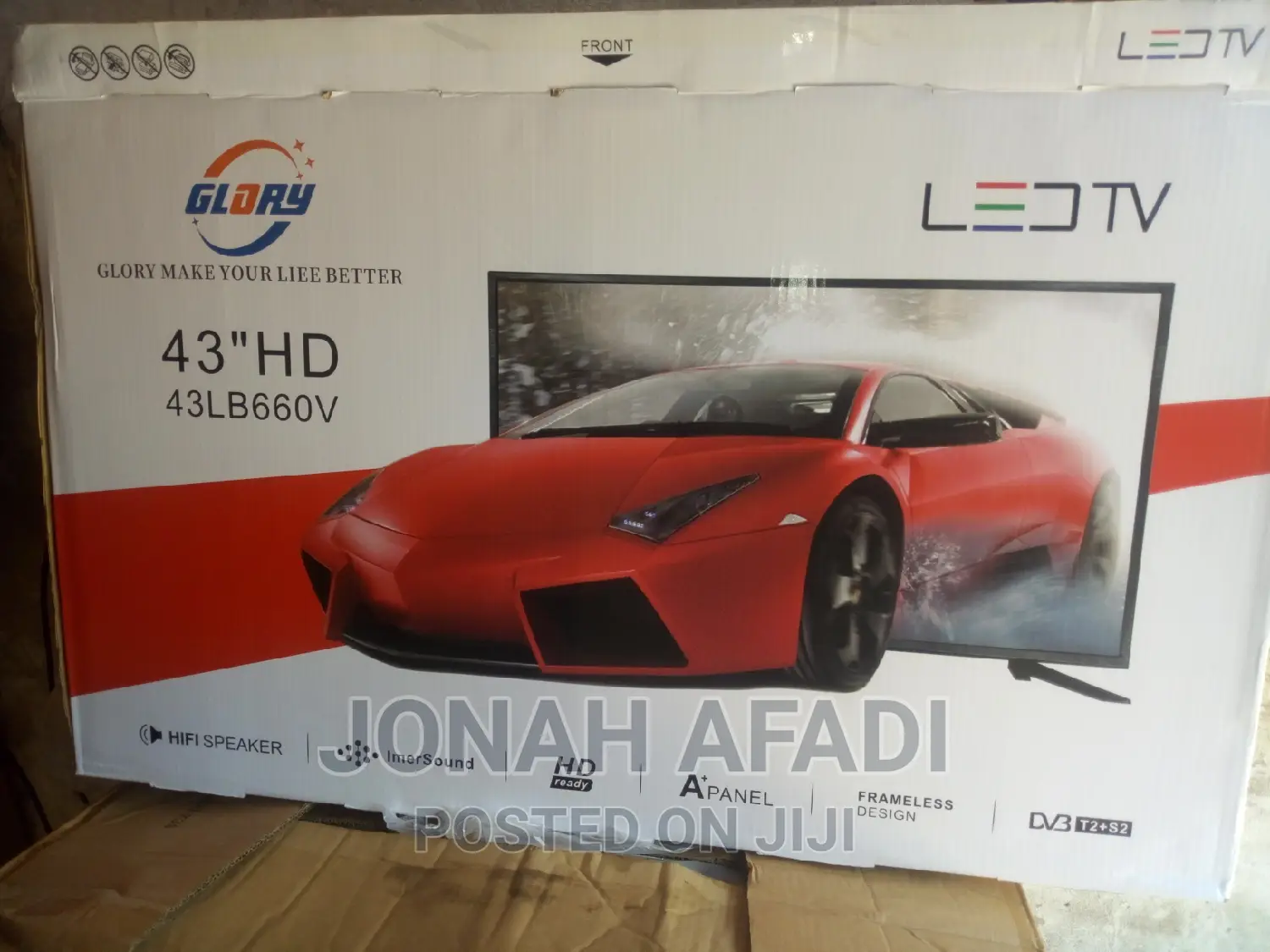 Glory 43 Inch I-Cast Tc LED Digital Satellite TV