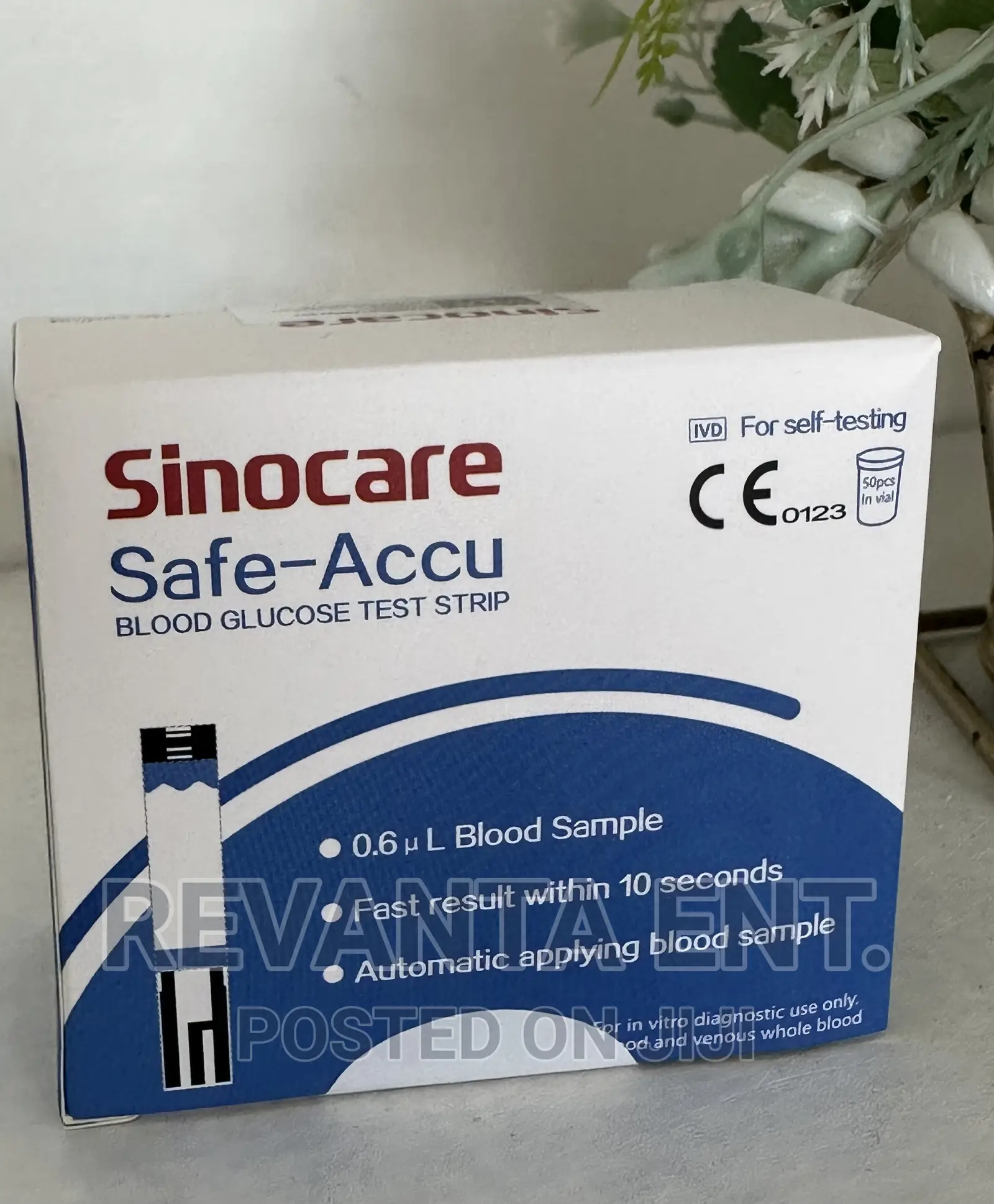 Safe-Accu Glucose Strips