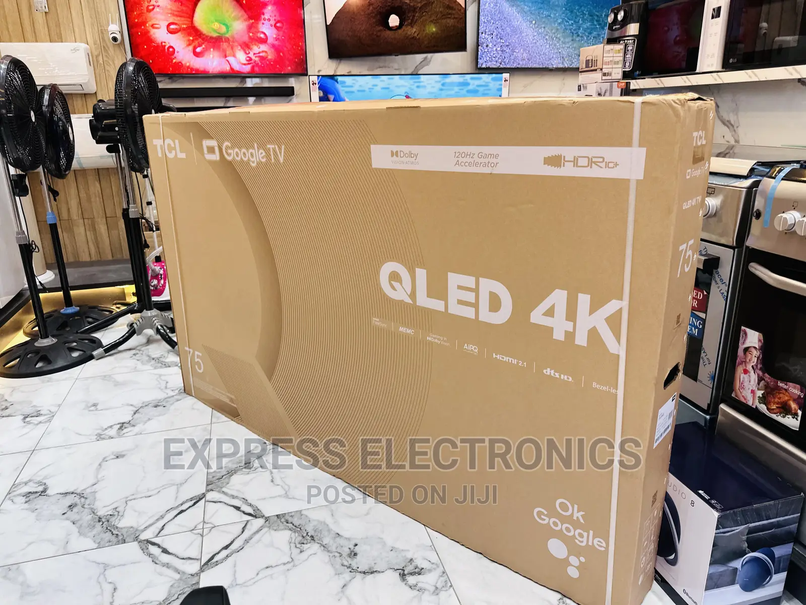 Score Big With TCL QLED Smart Android 75”C645 Tv 