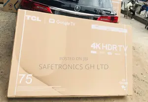 Clear Glossy Led TCL 75 Inches P635 Smart Tv