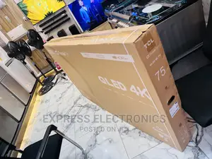 Sleek 75”C645 QLED Smart Android Tv TCL