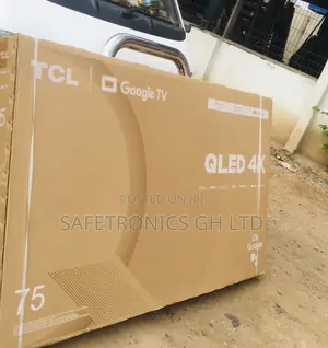 Glossy QLED TCL 75 Inches C635  HDR Tv 