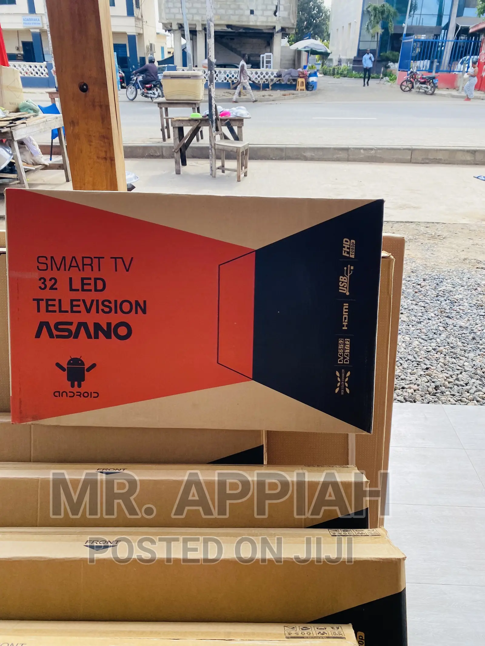 Upgrade Your Viewing Experience With Asano 32” Smart Tv.