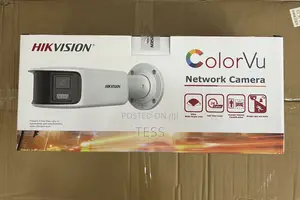Hikvision 4mp Panoramic Colorvu Fixed Bullet Network Camera.