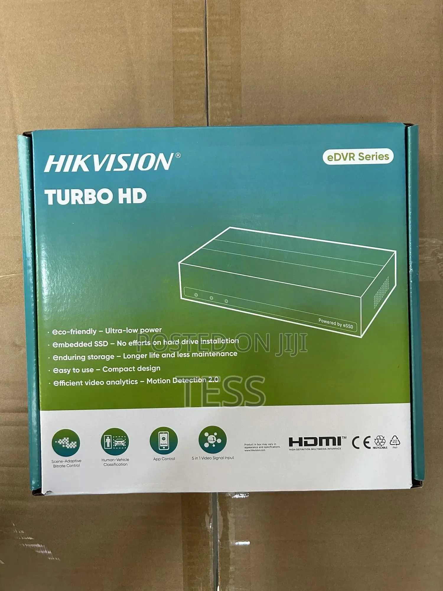 Hikvision 16ch Edvr With 1TB SSD 2MP (1080P)