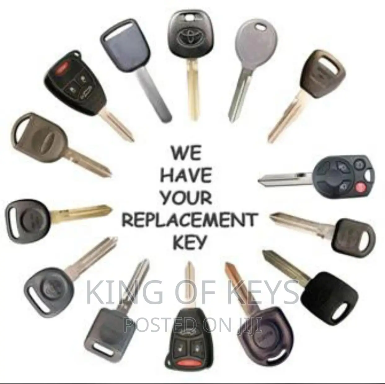 We Have Your Replacement Key