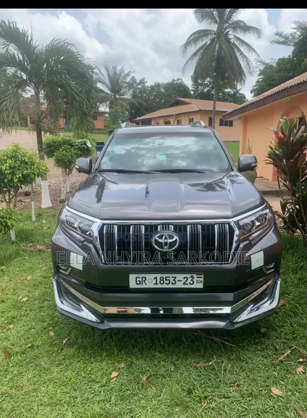 Toyota Prado for Hiring for Airport Pickup