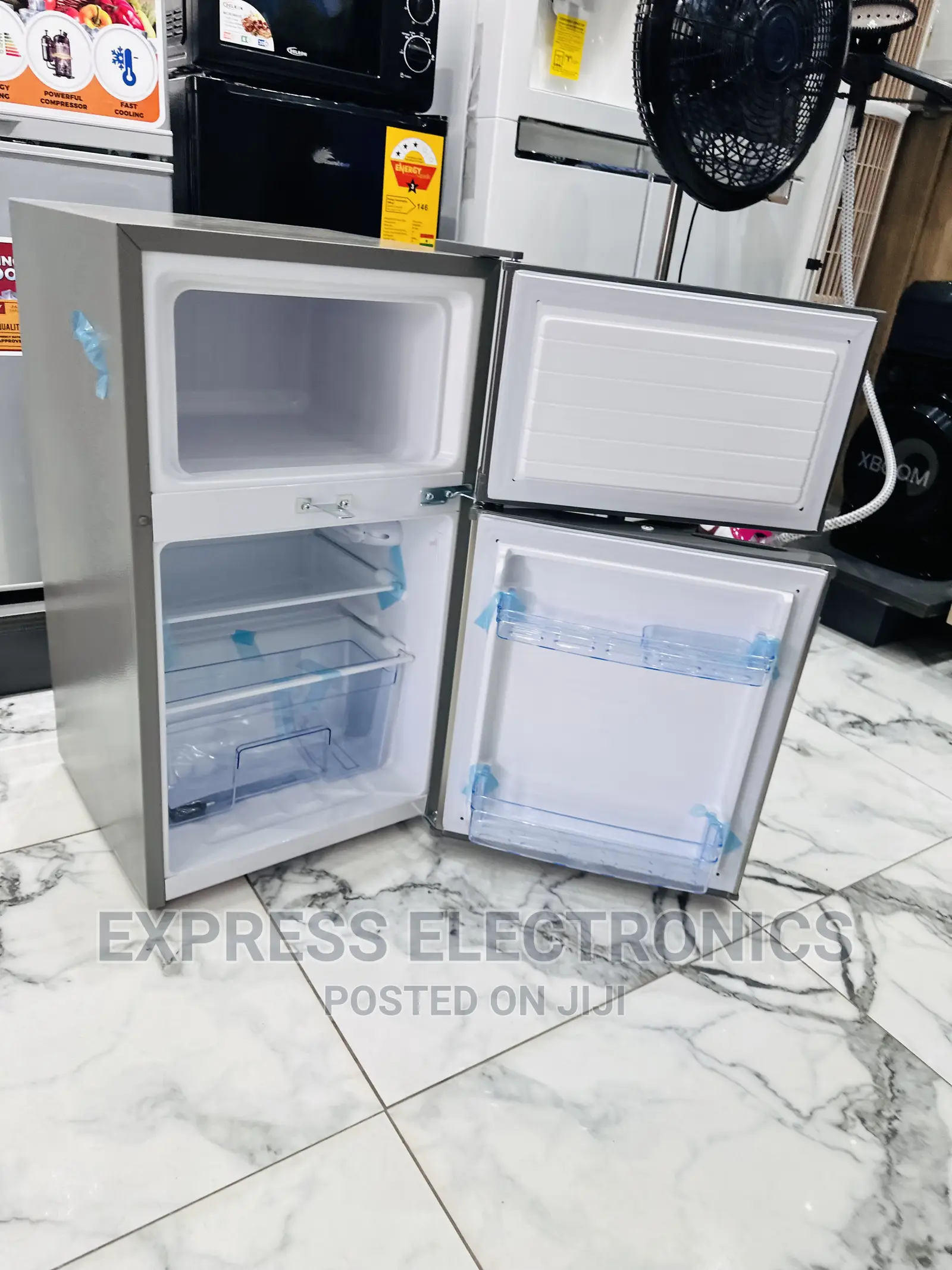The Perfect Mini Fridge Double Door Pearl 10T