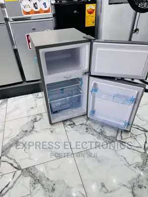 Grab a Deal on Pearl 10T Double Door Fridge Grey Table Top
