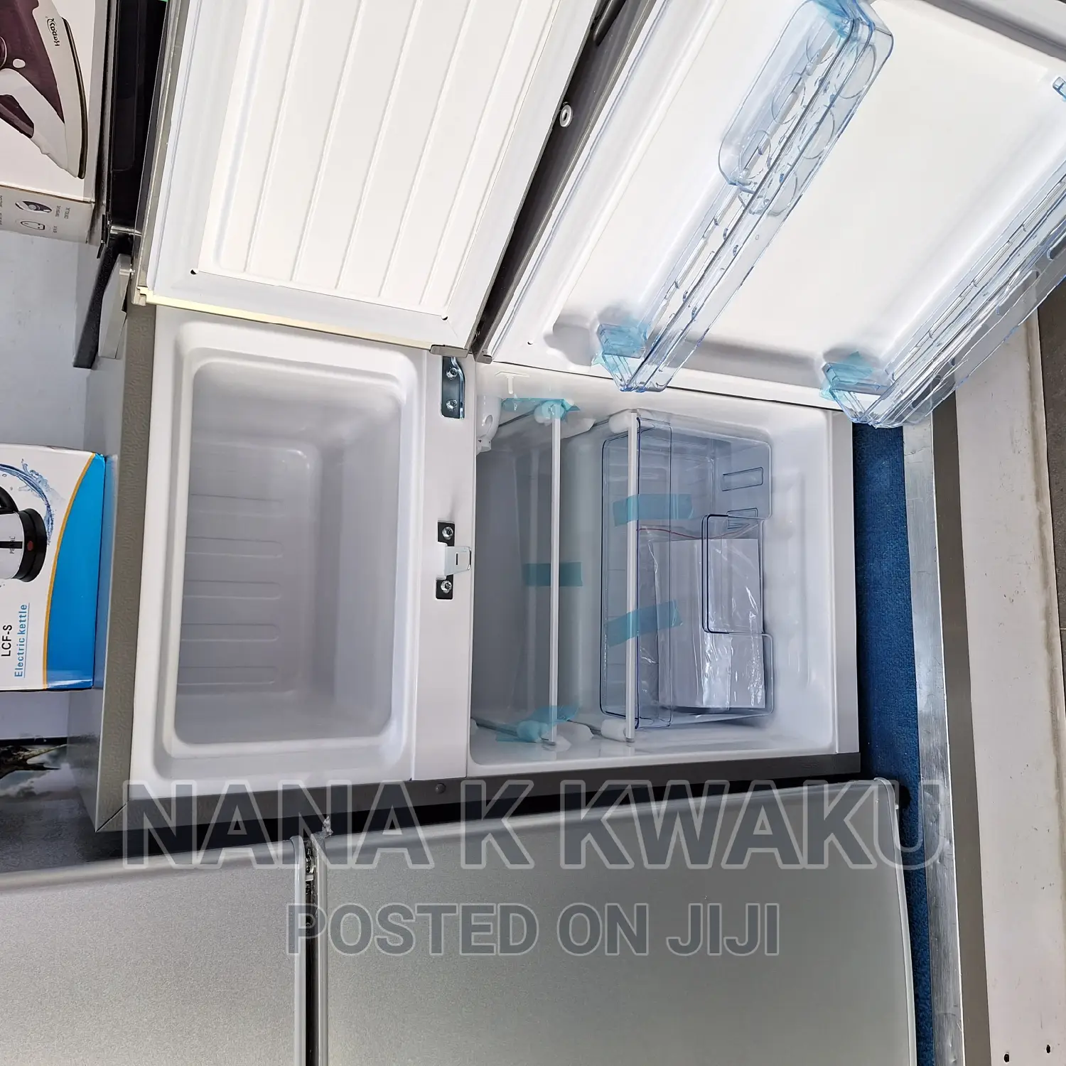 Quality Pearl Pf10 Double Door Fridge With Top Freezer