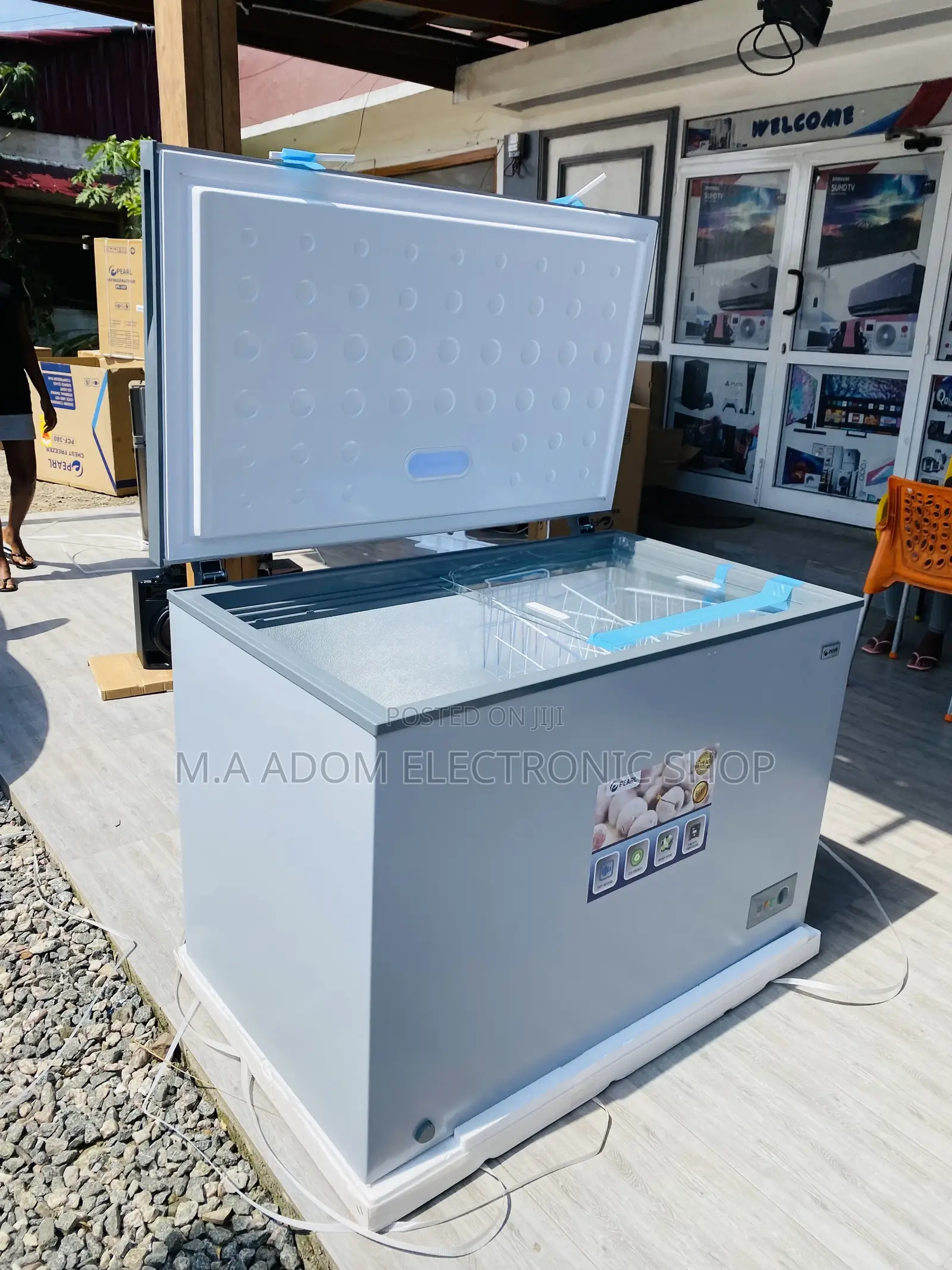 High Quality Pearl PCF-308 Single Door Chest Freezer(316ltr)