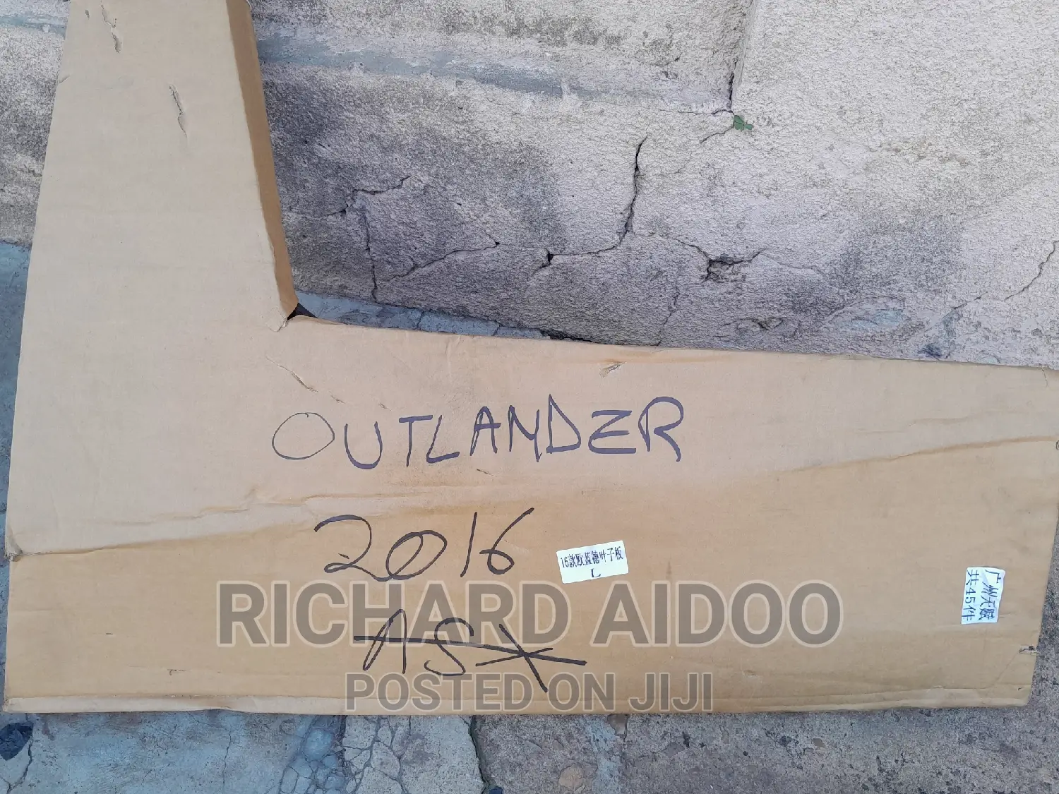 Mistubishi Outlander 2016/2018 Fender Available