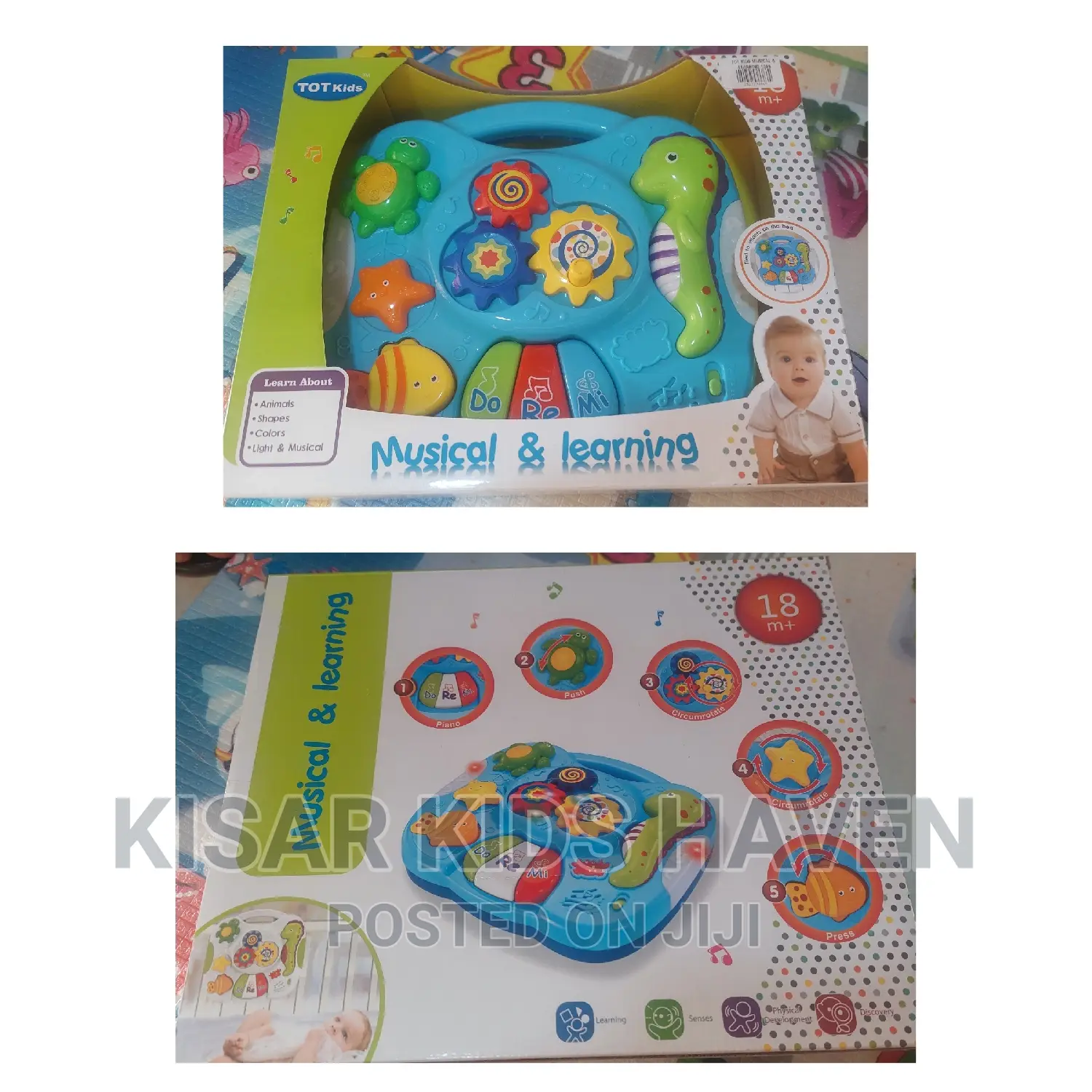 Kids Learning and Musical Toy. It Can Be Hanged on Baby Cot