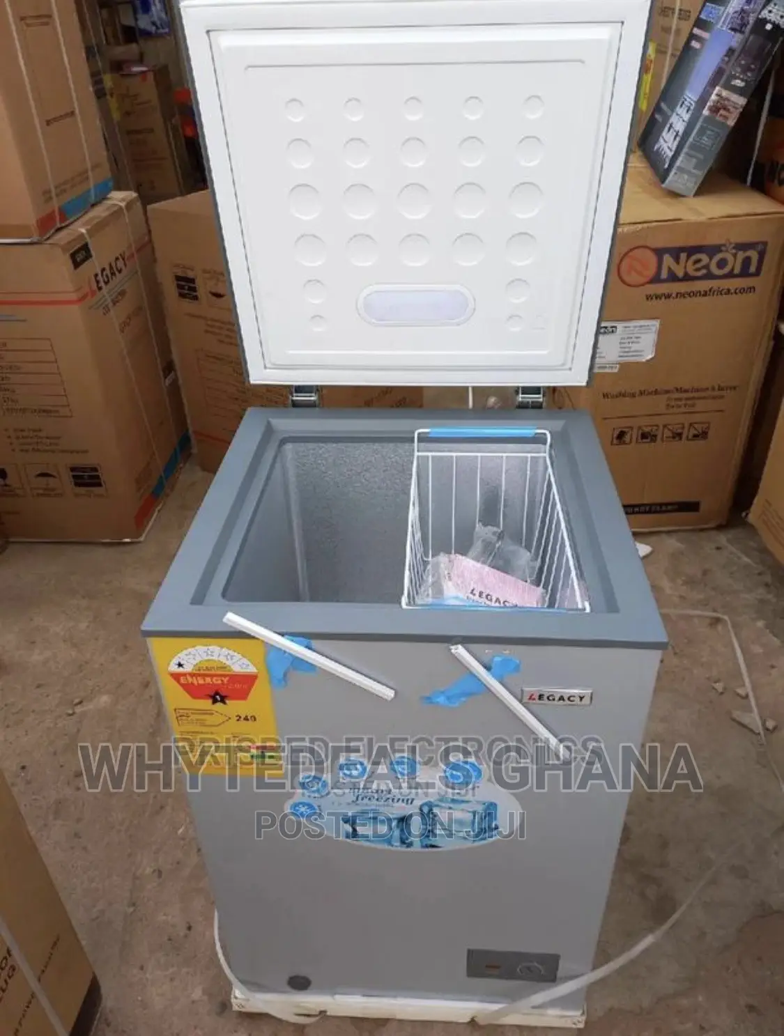 Legacy 100L Energy Saving Fast Freezing Chest Freezer R600A