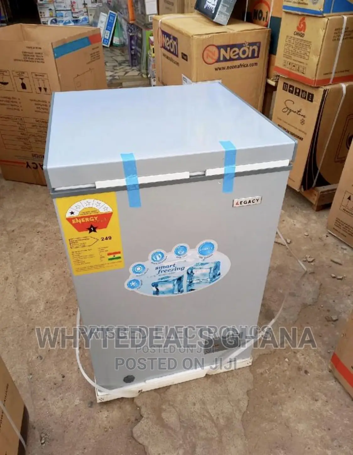 Legacy 100L Energy Saving Fast Freezing Chest Freezer R600A