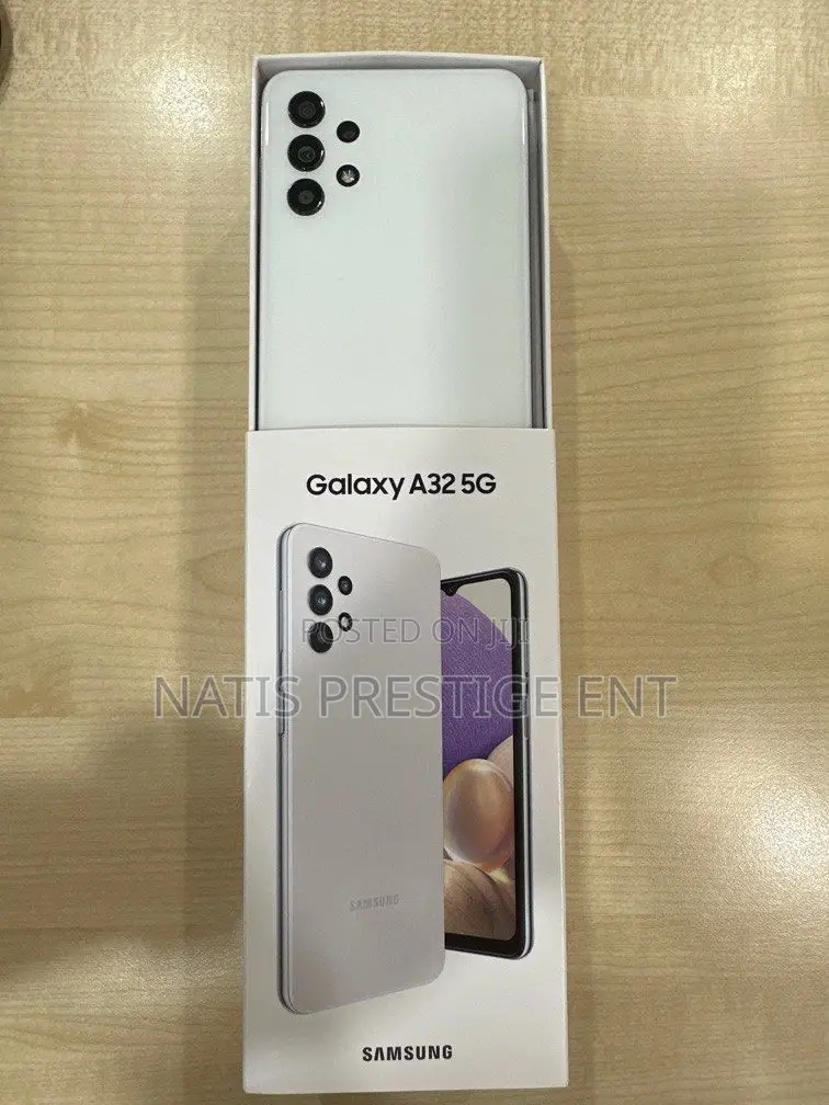 New Samsung Galaxy A32 5G 128 GB White