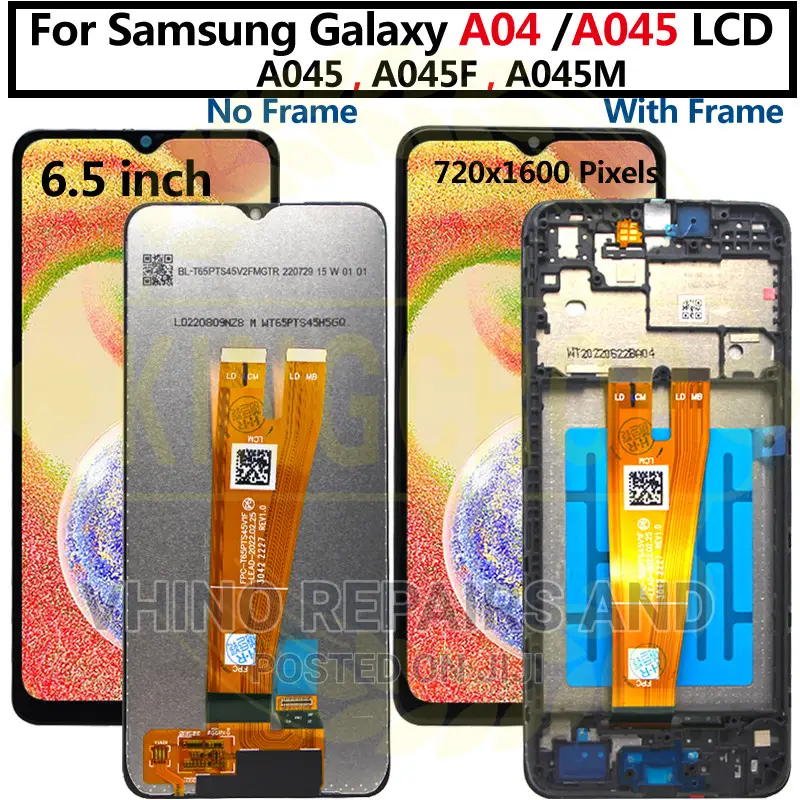 Original Samsung Galaxy A04 Screens