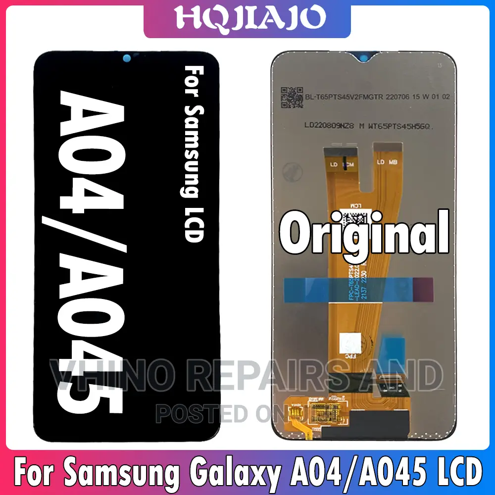 Original Samsung Galaxy A04 Screens