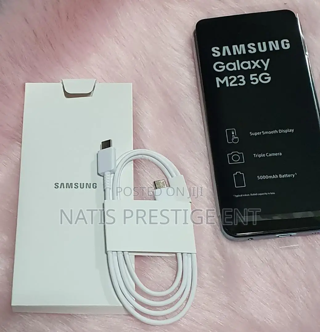New Samsung Galaxy M23 128 GB Black