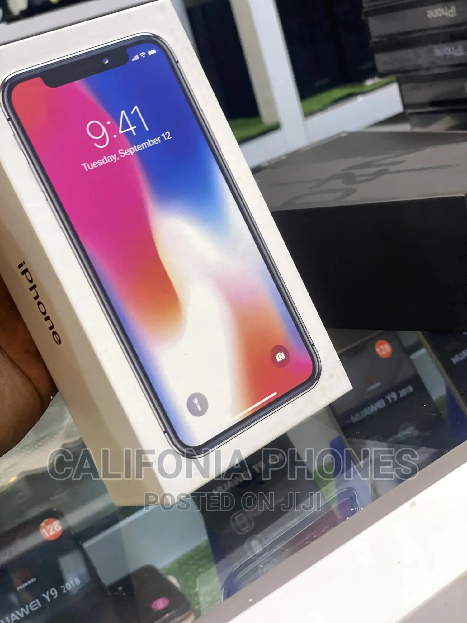 New Apple iPhone X 256 GB Black