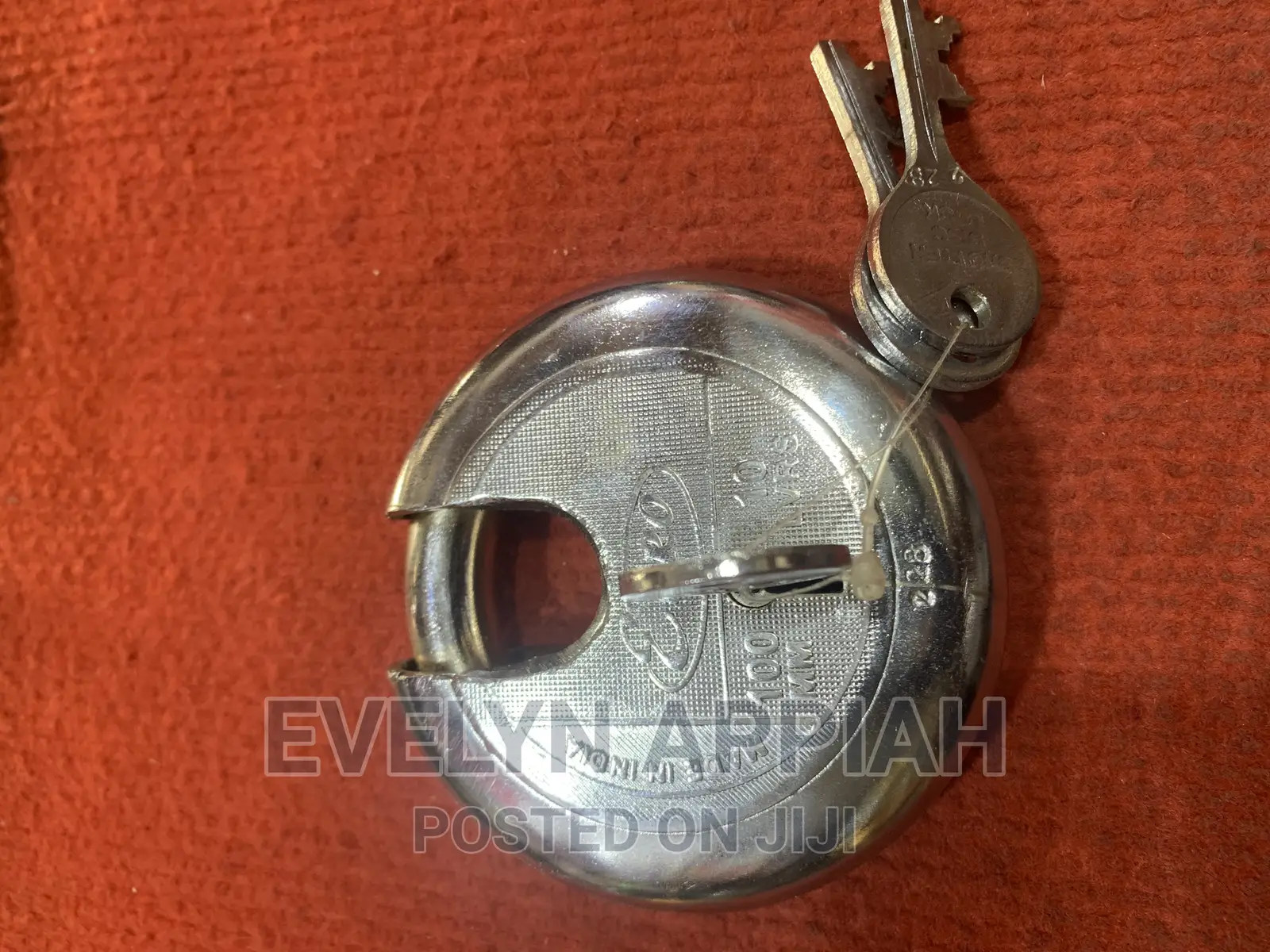 Euro Disc Padlock 100mm