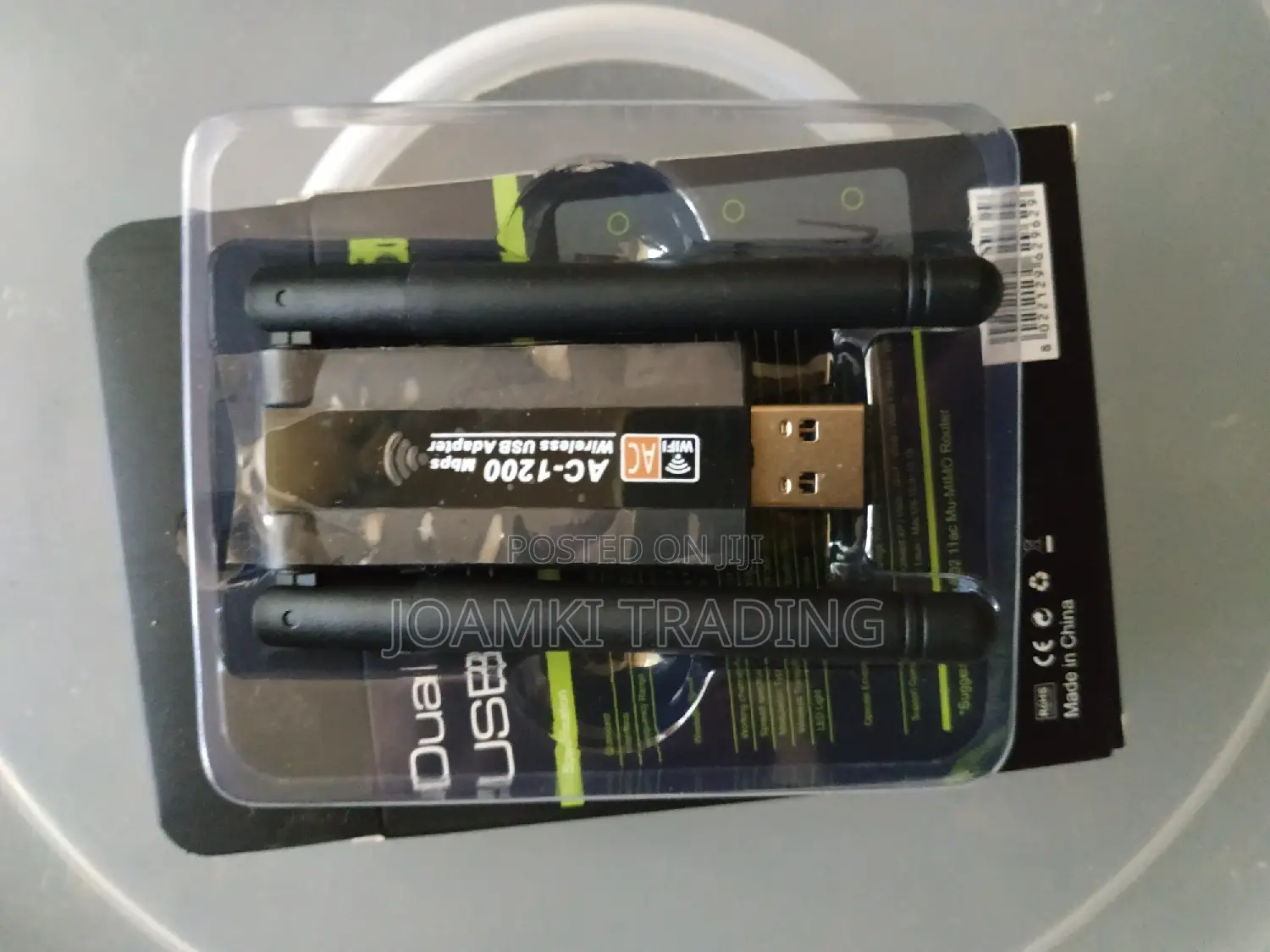1200mps Dual-Band Usb Wifi Adapter, Network Card 4 Computer
