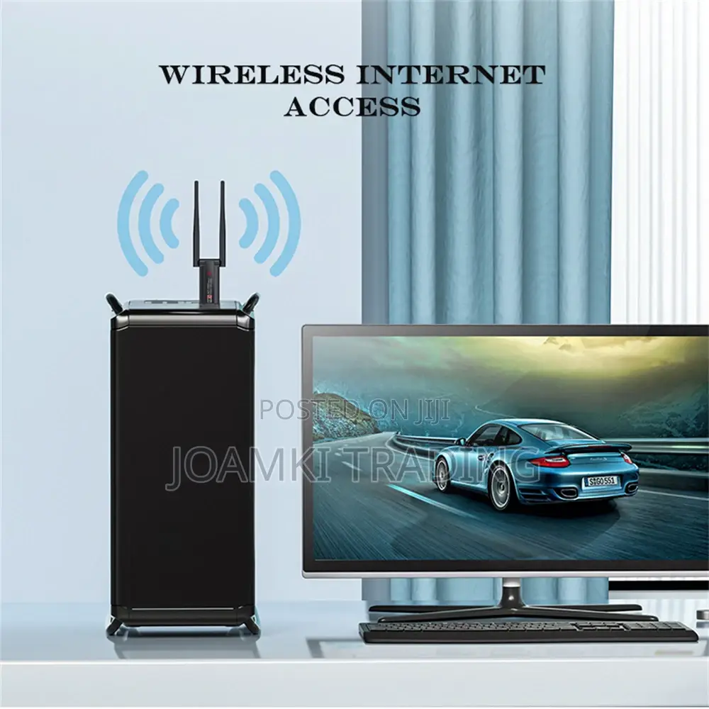 1200mps Dual-Band Usb Wifi Adapter, Network Card 4 Computer