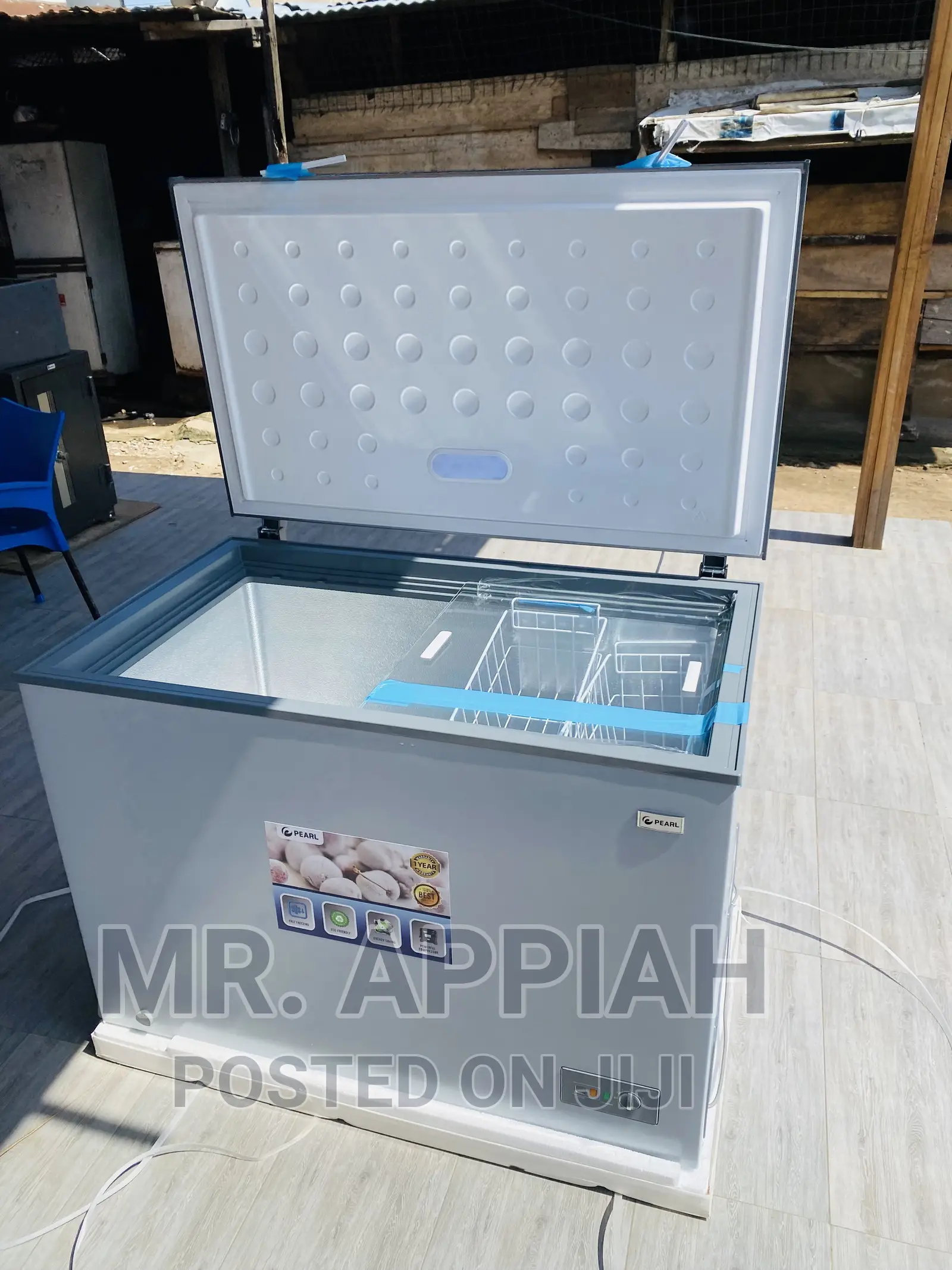 Low Noise Operation Pearl PCF-380, 316L Single Door Freezer