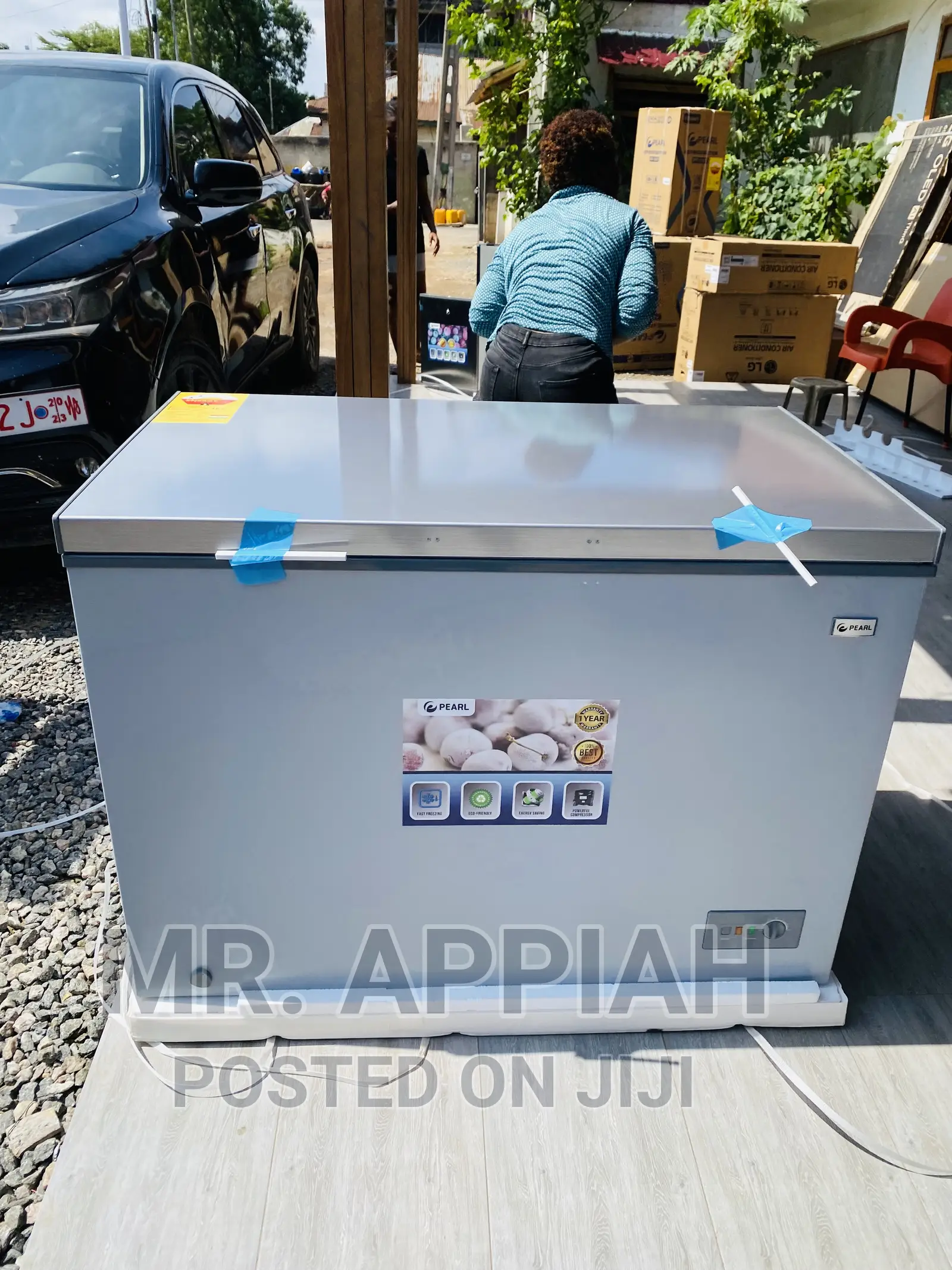 Super Freezing  Pearl Single Door Chest Freezer(PCF-380).