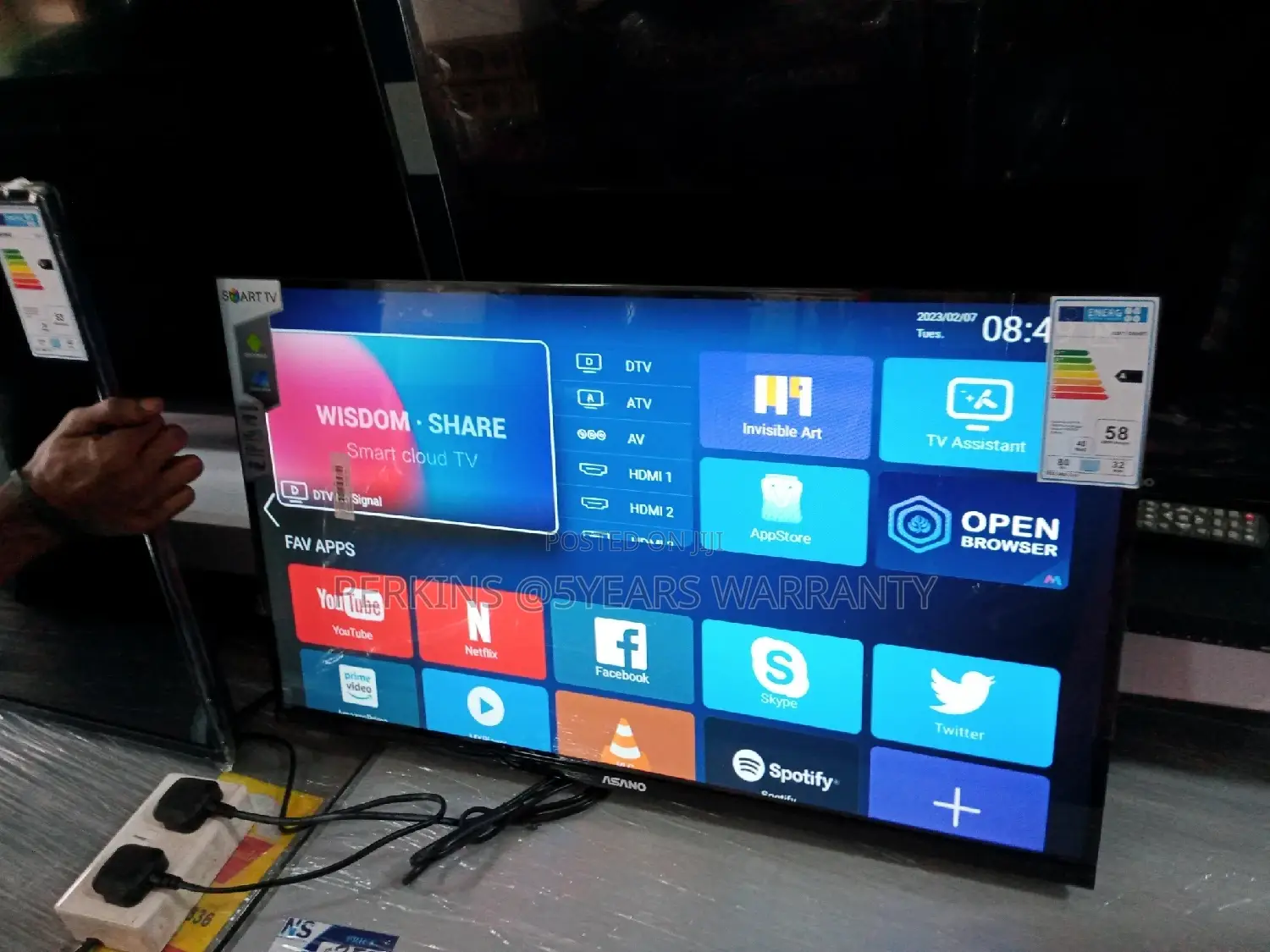 TV 2023 TV Wifi Nextflix 32 Tv Smart Android Tv Tv